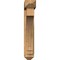 Ekena Millwork Imperial Arts and Crafts Rough Sawn Bracket w/ Offset Brace, Western Red Cedar, 6"W x 26"D x 34"H BKT0604X26X34IMP03RWR - alternate 2